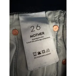 Mother The Insider Ankle Jeans Women 26 Cropped High Rise Straight thumbnail 7