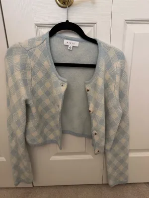 2 piece sweater set Blue thumbnail 4