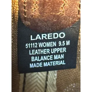 Laredo Cowgirl Leather Boots Size 9.5 M thumbnail 8