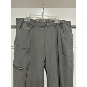 Orvis Womens Hiking Outdoor Straight Pants Sz 10 Gray Roll Hem Stretch Quick Dry thumbnail 2