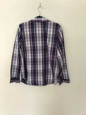 Victoria Secret Plaid Cotton Blend Pajama Set thumbnail 3