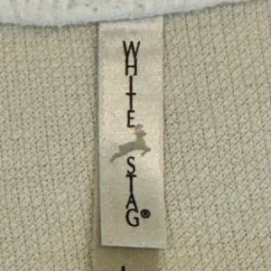 White Stag L Christmas Holiday Top Embroidered Reindeer Rhinestone Bells Snow thumbnail 7