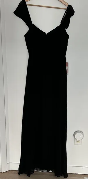Birdy Grey Black Maxi Dress/bridesmaid thumbnail 1