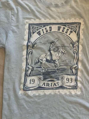 Graphic ariat tee thumbnail 2