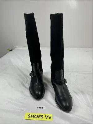 Womans Excellent Lauren Ralph Lauren Mila Riding Boots Size 8.5 B Black thumbnail 3