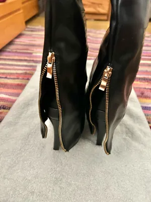 Azalea Wang Knee High Boots Black Size 8 thumbnail 5