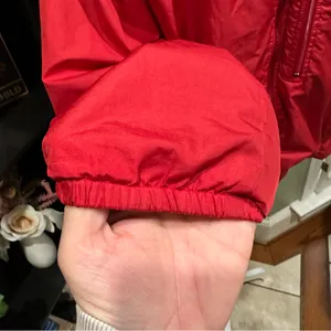 Patagonia Red Zephur Windbreaker Jacket Size Medium thumbnail 5