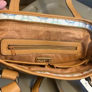 Rosetti Tan and Cream Shoulder Bag with Elegant Design thumbnail 5
