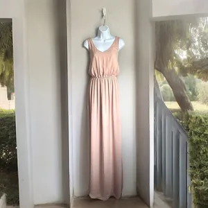 Show Me Your Mumu Kendall Maxi Dress in Dusty Blush Crisp - Size S thumbnail 6