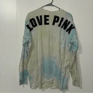 Victorias Secret PINK Tie-Dye Long Sleeve Shirt thumbnail 3