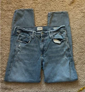 Citizens Of Humanity Light Blue Ankle Crop Jeans thumbnail 1