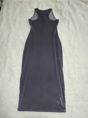 Velvet dress Silver thumbnail 4