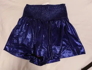 Pants Store Sparkle Swing Short Royal Blue Size XS thumbnail 2