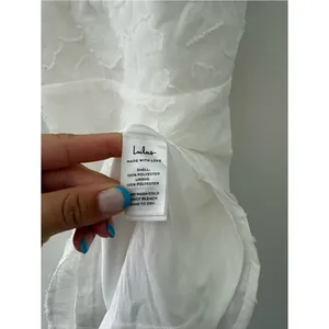 Lulus Mindful Muse White Floral Burnout Skater Mini Dress Size XL Bridal Beach thumbnail 10