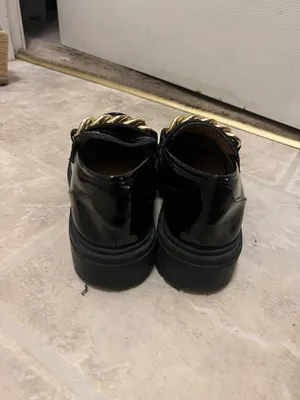 Black Loafers Gold Accessory thumbnail 4