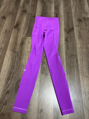 Lululemon Purple Fast & Free Leggings thumbnail 3