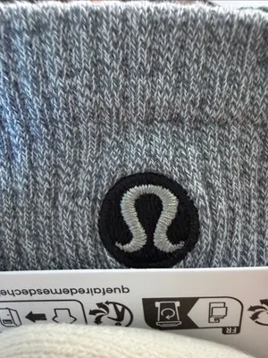 lululemon athletica Daily Essential Crew Socks - Cream, Green & Gray (3 Pack) thumbnail 8