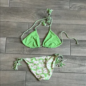 Ted Baker Green Floral Bikini thumbnail 6