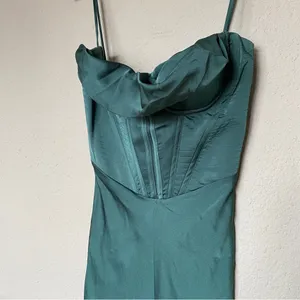 House of CB 'Charmaine' Forest Corset Maxi Dress NWOT size XS‎ thumbnail 9