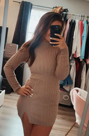 Boutique Sweater Dress thumbnail 1
