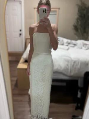 Park & Fifth Maxi Dress White Size XXS thumbnail 5