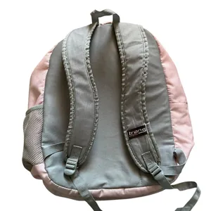 Pink trans by JanSport backpack large with laptop sleeve thumbnail 2