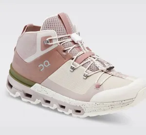 On Cloudtrax Rose/Ivory hiking sneakers thumbnail 1