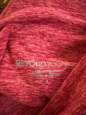 Beyond Yoga Caught in the Midi Leggings Coral Space Dye Marled Butter Soft Small thumbnail 6