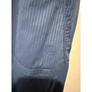 Lululemon Dance Studio Mid-Rise Pants Women Sz 0 Pitch Blue Drawstring Athletic thumbnail 3