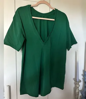 New FP Movement Hot Shot Tee Romperp In Heritage Green Sold Out Color thumbnail 2