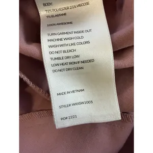 FIGS TECHNICAL COLLECTION RAFAELA Scrub Top Mineral Mauve Nurse Oversized ‎ Pink thumbnail 7