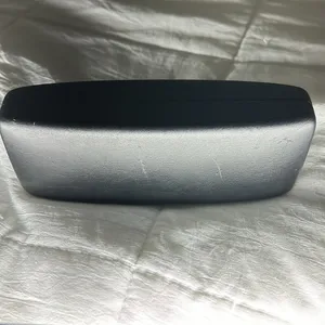 Versace Black‎ Faux Leather Glasses CASE ONLY Felt Lined Gold Lettering On Top thumbnail 10
