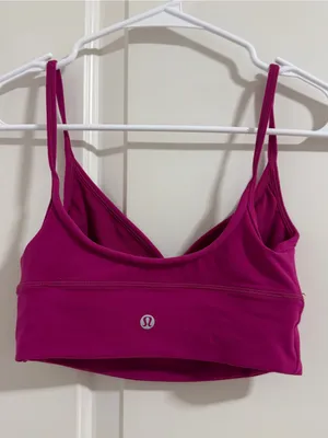 lululemon athletica Magenta Thin-Strap Bralette thumbnail 2