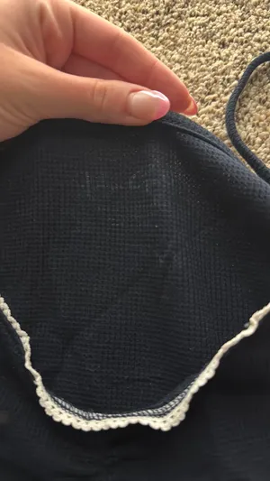 Brandy Melville Tank Navy thumbnail 3