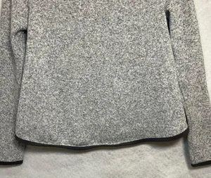 Lululemon Its Fleecing Cold Zip Up Jacket Heathered White Gray Women Size 6 EUC thumbnail 12