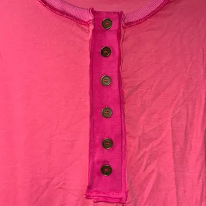 2 Tone Pink Short Sleeve Top Women's Medium thumbnail 4
