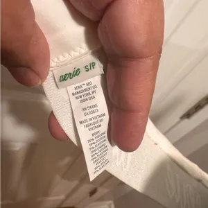 Aerie White Textured Bralette thumbnail 4