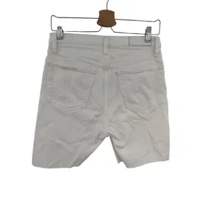 RE/DONE 90s High Rise Cutoff Bermuda Denim Shorts White Size 28 thumbnail 4