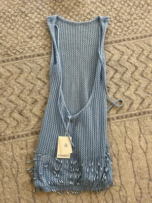 Peppermayo Mini Dress Blue Beaded thumbnail 2