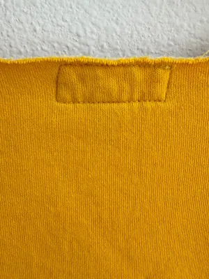 Market Studios Chinatown Yellow Off-the-Shoulder Graphic Sweatshirt Pullover Siz thumbnail 8
