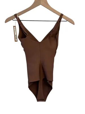 NWT Skims Body Unlined Plunge Thong Bodysuit Jasper Small (SOLD OUT) thumbnail 5