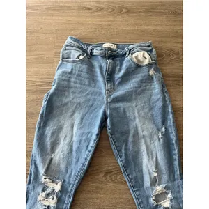 Abercrombie Curve Love High Rise Super Skinny Jeans Women’s 30/10 Washed Blue thumbnail 6