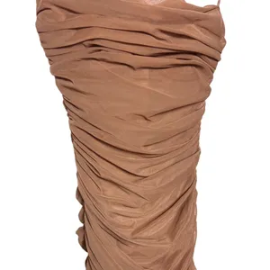 House of Cb Fornarina Ruched Mesh Maxi Dress thumbnail 8