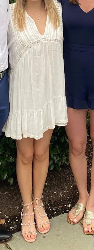 ZARA White Dress thumbnail 1