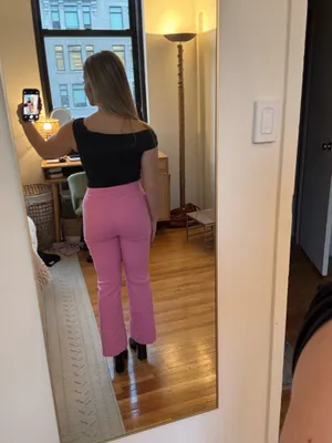 ZARA Pink Slacks thumbnail 3