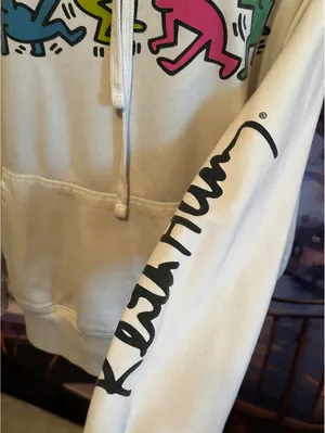 Kith x Keith Haring Collaboration Hoodie Size M Streetwear thumbnail 4