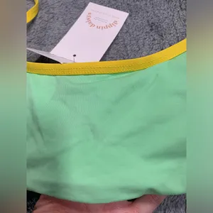 NWT Dippin daisys large brink top swim green thumbnail 6