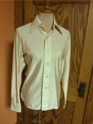 Vintage 70s Royal Knight Qiana Nylon Disco Shirt Dagger Collar thumbnail 7