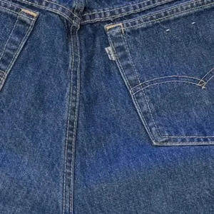 Vintage Levis High Rise Tapered Leg Jeans Made in USA Medium Wash Denim Size 18 thumbnail 15