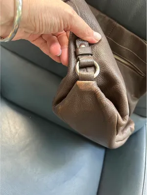COACH Brown Leather Shoulder Bag thumbnail 4